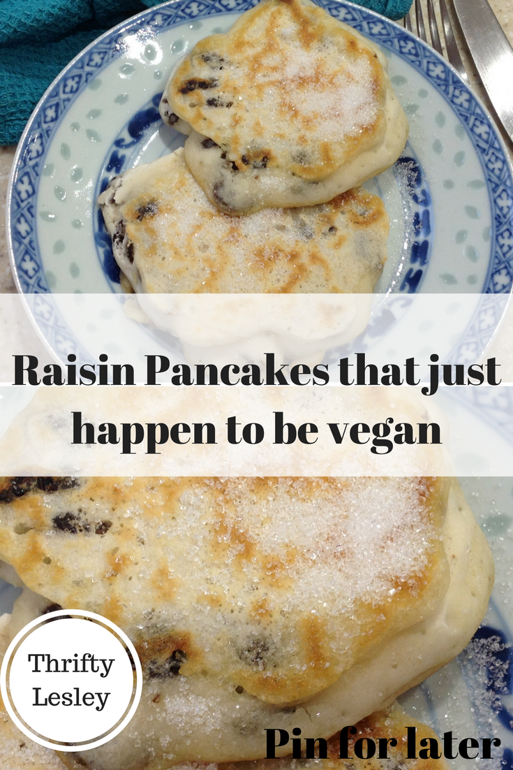 Raisin pancakes