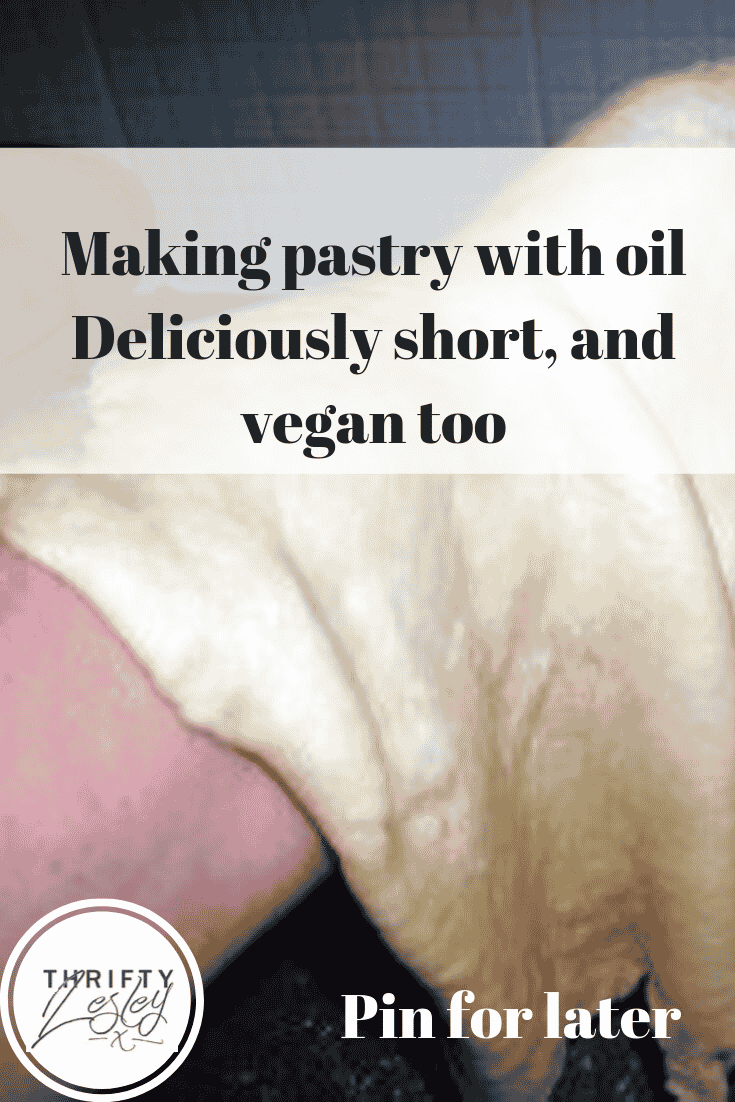 making pastry with oil