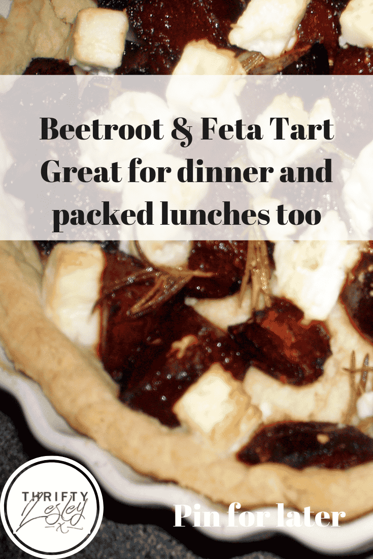 Beetroot & Feta Tart