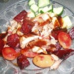 Smoked Mackerel and Roasted Beetroot Salad, 47p a serving