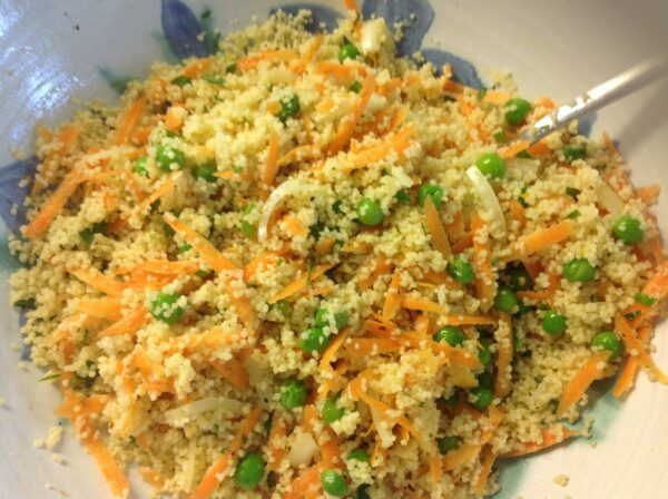 Salted cashew couscous