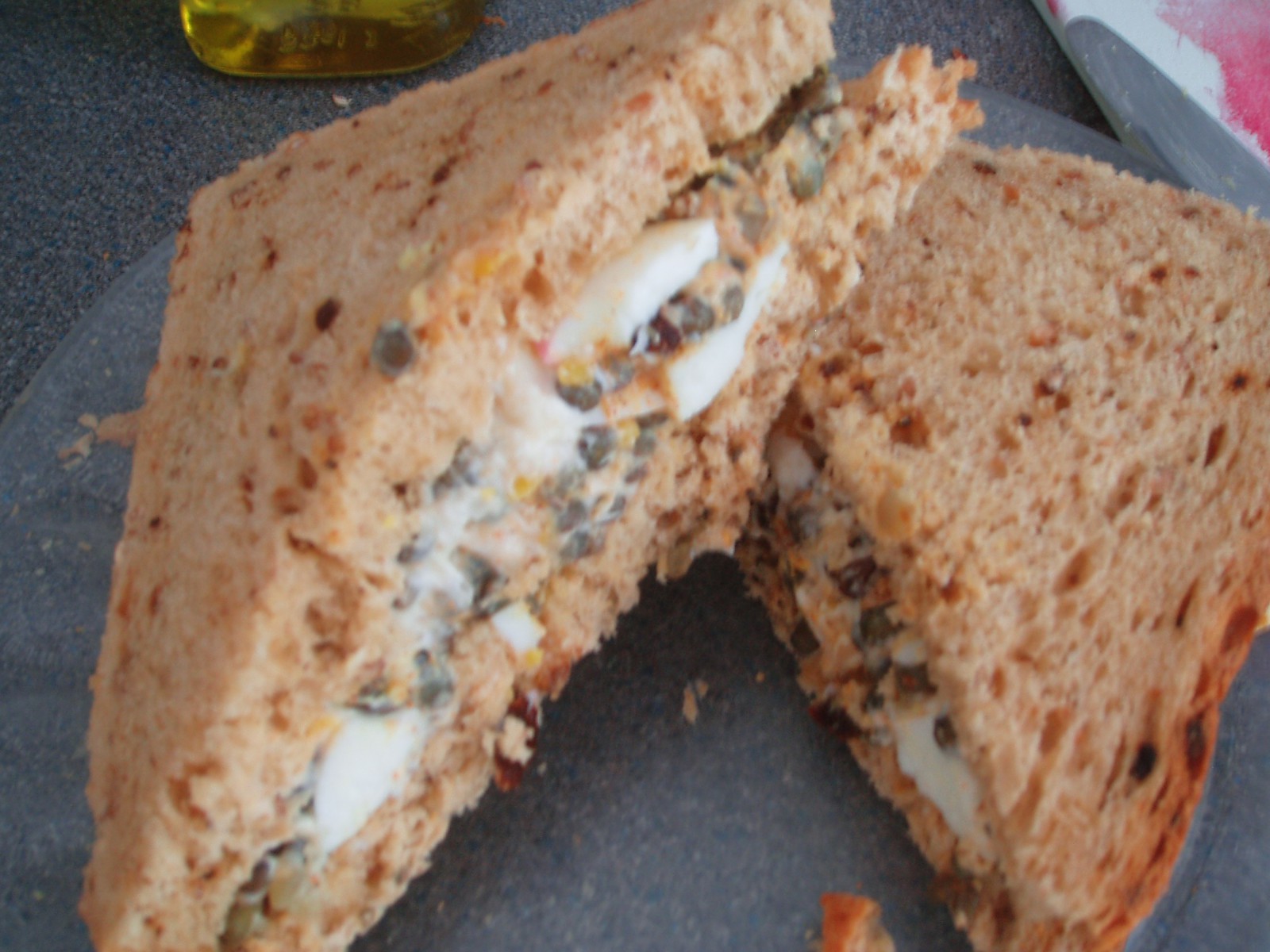 puy lentil sandwich