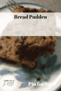 bread pudden