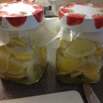 Preserved lemons, 70p a jar, or 37p if you can get Asda SP lemons