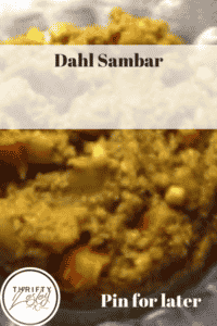 Dahl Sambar