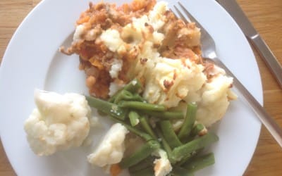 Meal Plan 7 – Cottage pie, 58p a portion