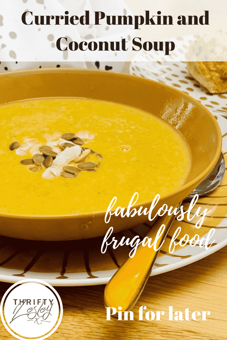 Curried Pumpkin and Coconut Soup