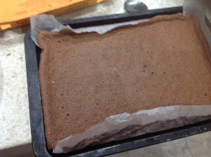 the cooked chocolate roulade