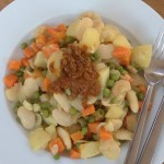 Meal Plan 4 – Butter Beans with Sauted Mixed Veg, 38p