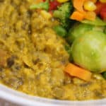 spinach and coconut dahl