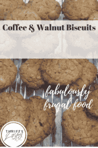 coffee & walnut biscuits