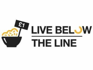 A live below the line UK logo