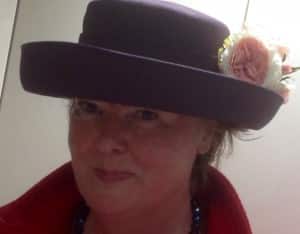 Hat and corsage