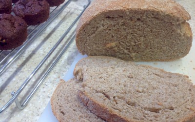 Chapatti, muffins and a warm salad