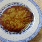 A kitchen experiment, Pea-Crumb Fritters, 6p