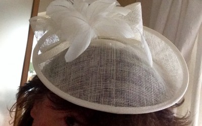 Wedding hats, knits, shrinkage and wild garlic