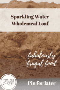 Sparkling Water Wholemeal Loaf