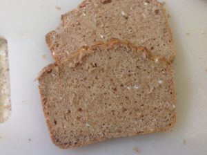 sparkling water Wholemeal loaf