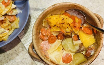 Budget Root Vegetable Dauphinoise (Gluten-Free & Vegetarian)