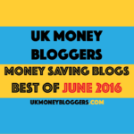 A long walk and UK Money Bloggers posts of the month for June 2016