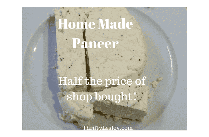 Home made Paneer. Cheap, delicious, versatile and nutritious. What’s not to like?