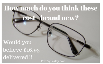 Super cheap prescription glasses – from an amazing £6 a pair!