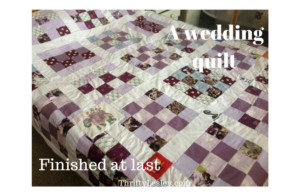 A wedding quilt