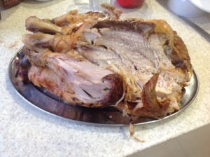 Turkey carcass