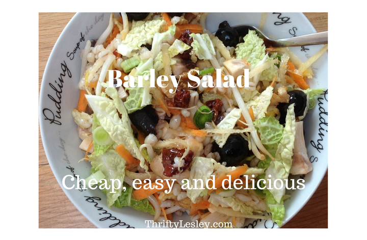 Barley Salad, 59p. Versatile, delicious and very easy to make