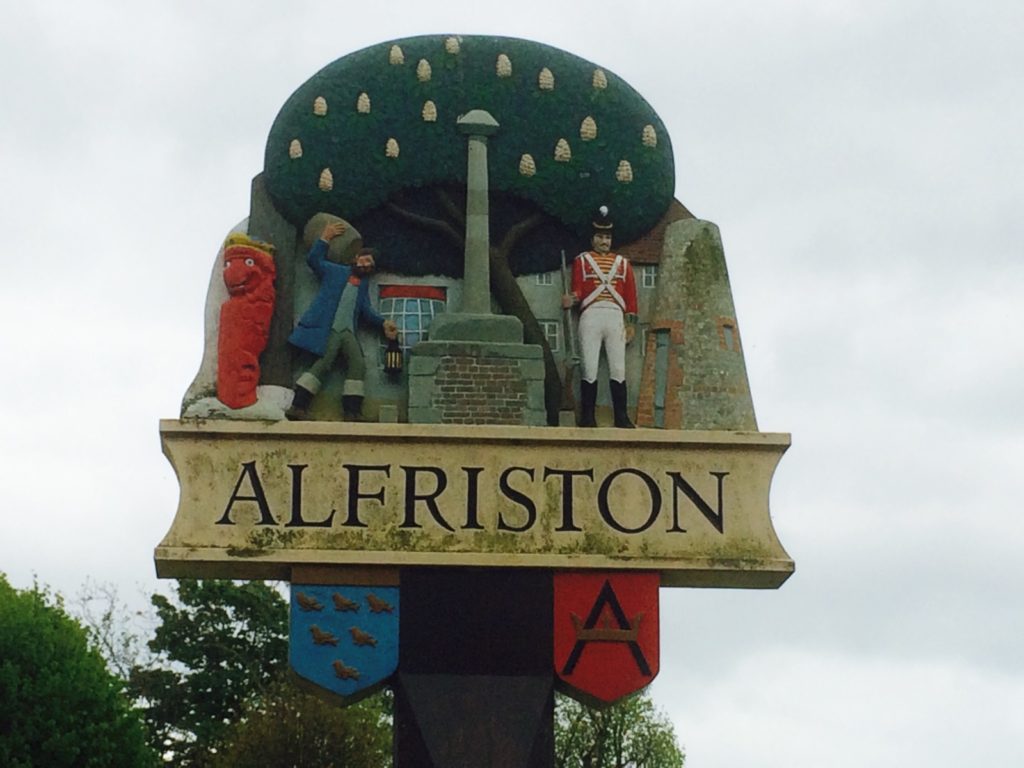 Alfriston village sign