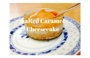 Salted caramel cheesecake