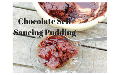 Self saucing chocolate pudding