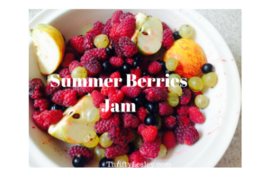 Summer berries jam