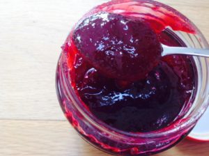 Summer berries jam