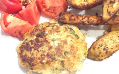 Chicken, Quinoa and Apple Burgers