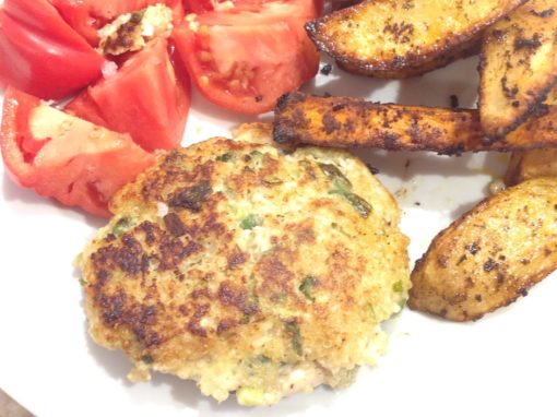 Chicken, Quinoa and Apple Burgers - Thrifty Lesley
