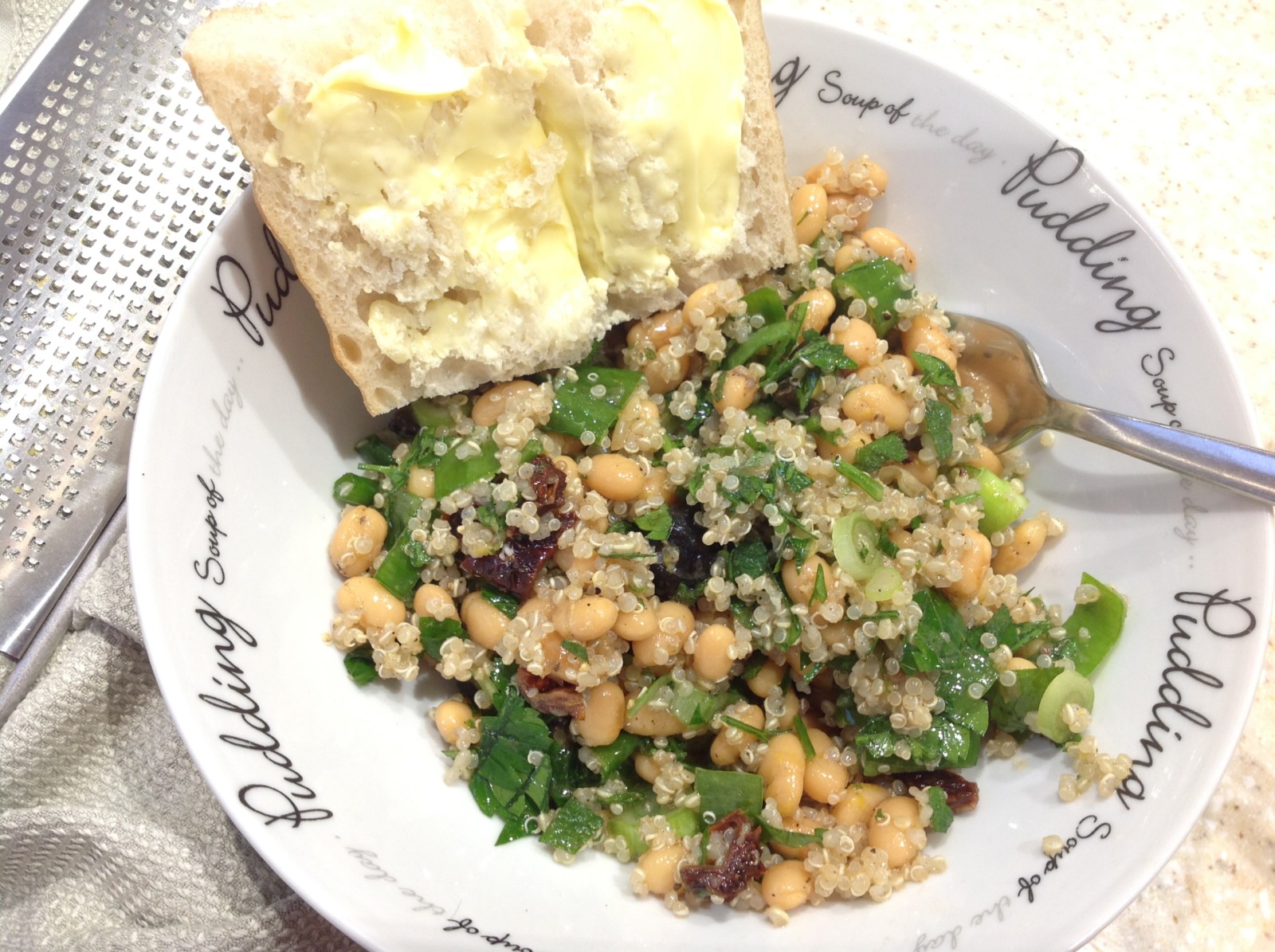 Bean and Quinoa Herby Salad