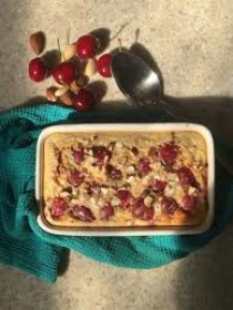 cherry baked oats