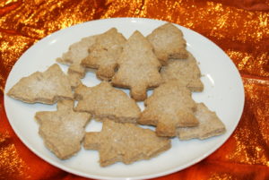 spiced biscuits for vegetarian christmas