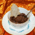 Vegetarian Christmas – Spiced Pot au Chocolat with a Spiced Biscuit