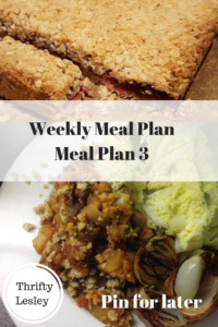 Weekly Meal Plan 3