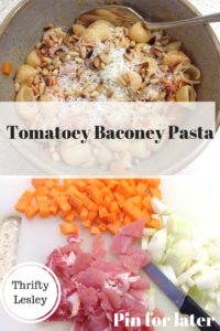 bacon and tomato pasta