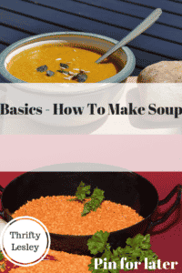 how to make soup