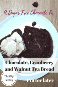 Chocolate, Cranberry & Walnut Tea Bread