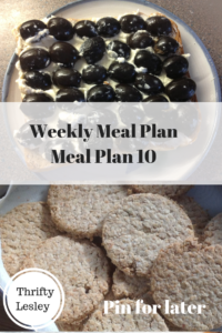 Weekly Meal Plan 10