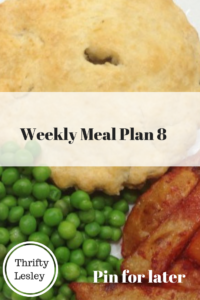 Weekly Meal Plan 8