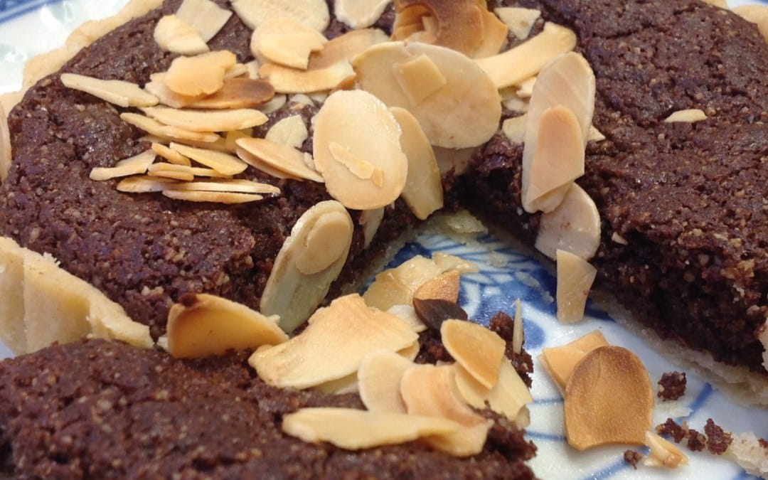 almond-nutella-tart
