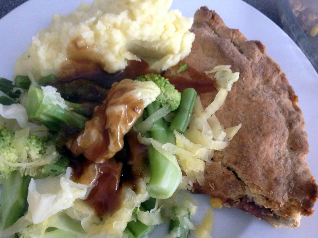 Corned Beef & Mushroom Pie Thrifty Lesley