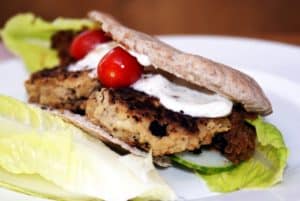 falafel and hummus