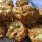Vegetable Muffins on a plate